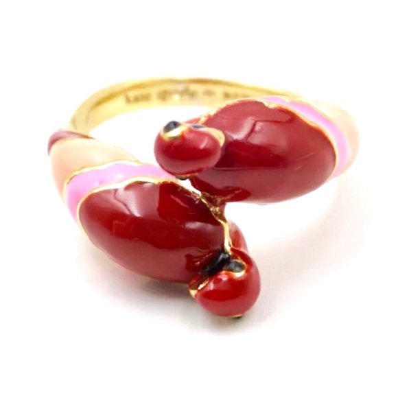 KATE SPADE • Out Of The Office Parrot Ring - Picture 8 of 8